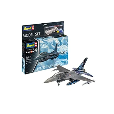 Imagen de Revell 63844 Model Set Scale Fahrzeug F 16D Fighting Falcon Juego de modelaje (Escala 1:72)