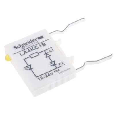 Imagen de Schneider Electric LA4KC1B TeSys K, Módulo Antiparasitario, Diodo + Zener, 12 24 V, 1 unidad.