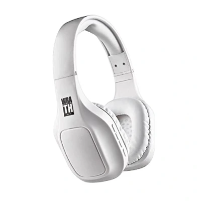Imagen de NGS ARTICA Wrath White Auriculares Supraaurales Inalámbricos, Compatibles con Tecnología Bluetooth, Micrófono Incorporado, 10h de Batería, Color Blanco