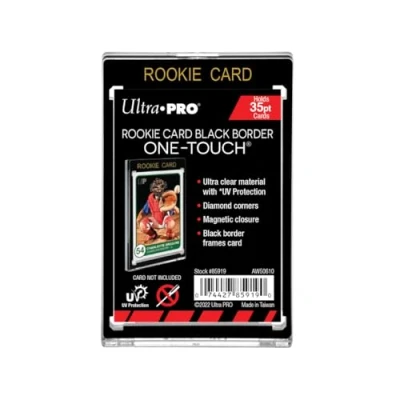 Imagen de One Touch Ultra Pro Rookie Card Black Border Holder 35pt