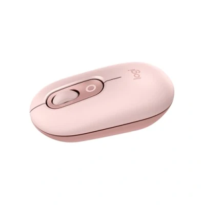 Imagen de Ratón inalámbrico Logitech Pop, 4000 ppp, Easy Switch, Bluetooth, SmartWheel, Botones personalizables, Tecnología Silent Touch, PC Mac, Rosa