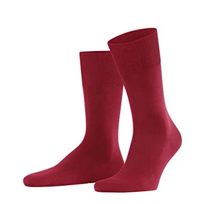 Imagen de FALKE ClimaWool M SO lana lyocell unicolor 1 par, Calcetines Hombre, Rojo (Scarlet 8228), 43 44