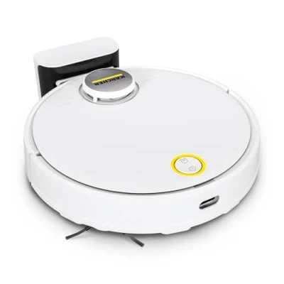 Imagen de Kärcher Robot aspirador RCV 3, app inteligente, navegación láser LiDAR, cartografía, reconocimiento del entorno, 2500 Pa, autonomía de 120 min, para suelos duros y alfombras.