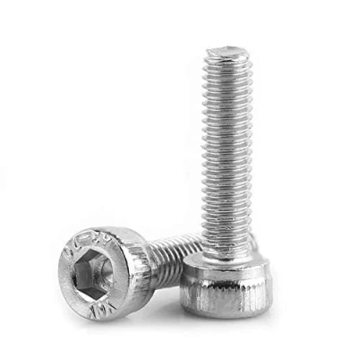 Imagen de Walfront 100 piezas Tornillos de cabeza Hexagonal M3, con Tuerca Allen Acero inoxidable