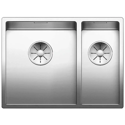 Imagen de Blanco 521607 Fregadero de cocina acero inoxidable, 340mm/180mm Becken links