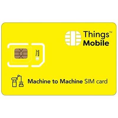 Imagen de Tarjeta SIM Machine TO Things Mobile con Cobertura Global y Red multioperador GSM/2G/3G/4G, sin costes fijos, vencimiento tarifas competitivas. 10 de crédito Incluido
