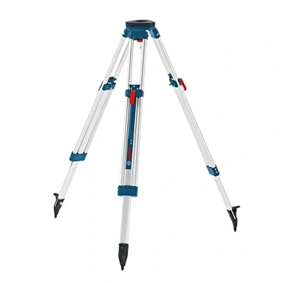 Imagen de Bosch Professional Trípode de Aluminio Aplicación Versátil, Azul/Blanco, 160 cm