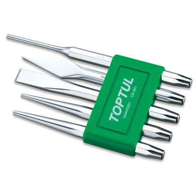 Imagen de TOPTUL GAAV0501 Kit extractor de pasadores 5 Acero Cr Mo 12х9,5х130, 2х9,5х120, 3х9,5х120, 4х9.5х150, 5х9,5х130