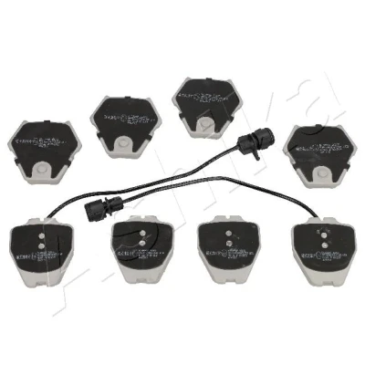 Imagen de ASHIKA 50 00 0928 Juego de pastillas freno con contacto avisador desgaste sin accesorios AUDI: A6 C5 Avant, A8 D2