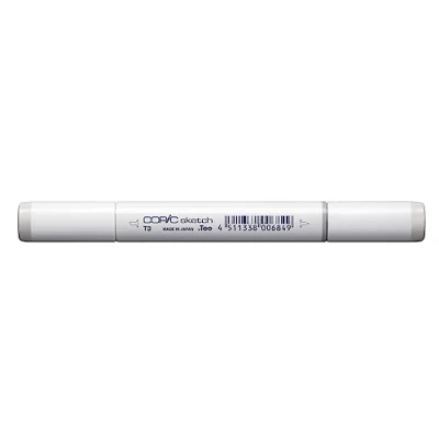 Imagen de Copic Sketch T 3, Tóner gris n.º Rotulador doble con punta mediana y pincel