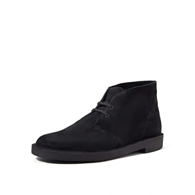 Imagen de Clarks Desert Boot Bushacre 3, Botas Hombre, Negro (Black Suede), 41 EU