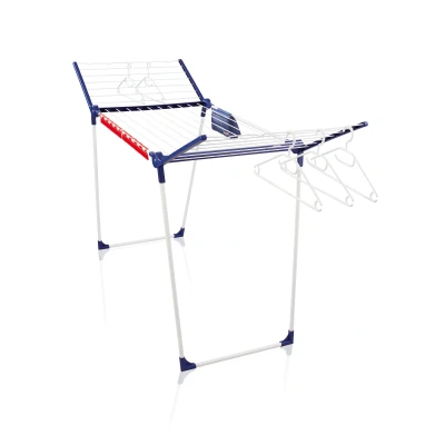 Imagen de Leifheit Tendedero con Alas Pegasus 200 Solid Comfort, de Ropa Plegable Múltiples Accesorios, Exterior e Interior