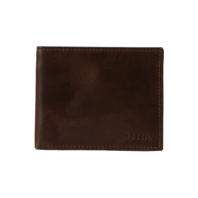 Imagen de Fossil Derrick Passcs SET Funda para tarjeta de visita, Hombre, Talla: One Size, Dark brown