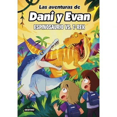 Imagen de Las aventuras de Dani y Evan 10. Espinosaurio vs. T Rex (Jóvenes influencers)