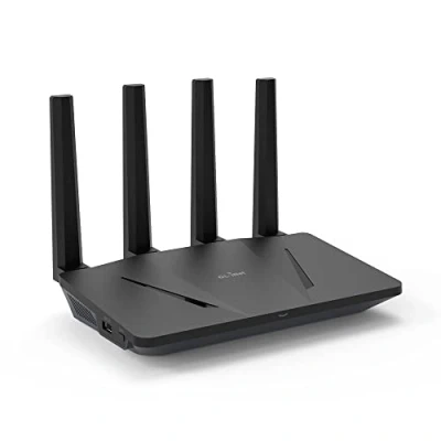 Imagen de GL.iNet GL AX1800(Flint) WiFi 6 Wireless Internet Router Dual Band Gigabit 5 x 1G Ethernet Ports Up to 120 Devices Amazing OpenVpn&amp;Wireguard Speed WPA3 Security MU MIMO 802.11ax