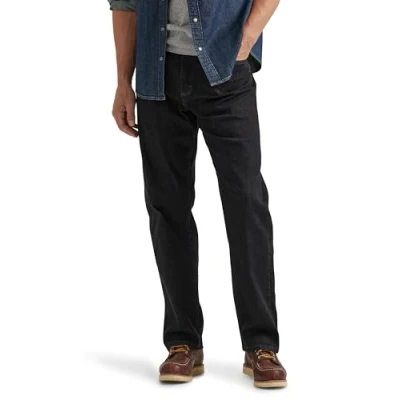 Imagen de Wrangler Authentics Comfort Flex Waist Relaxed Fit Jean Jeans, Lavado a la Piedra, 44 W/34 L para Hombre