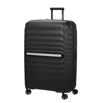Imagen de Samsonite Neo Flux Spinner XL, Maleta Ampliable, 81 cm, 130/145 L, Negro (Black)