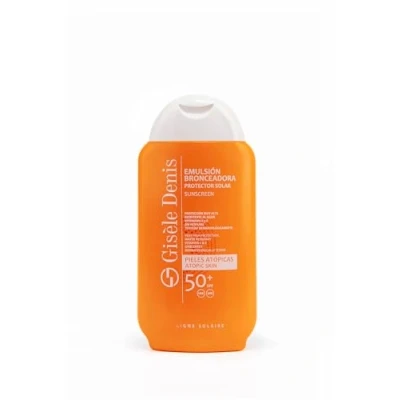 Imagen de GISÈLE DENIS Protector Solar en Crema, 200 ml, para Piel Atópica o Sensible, Protección FPS50+, Cuidado de Piel, Crema Solar, Hidrata la Resistente al Agua, Uso Diario, Previene Envejecimiento