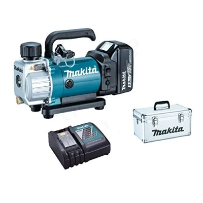 Imagen de Makita DVP180RT Bomba de vacío con batería (18 V, 5,0 Ah, 1 batería, cargador en maletín transporte)