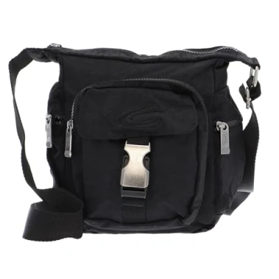 Imagen de camel active Journey Bolso bandolera para Hombre, 000375, Negro, 9.5x23x20 cm