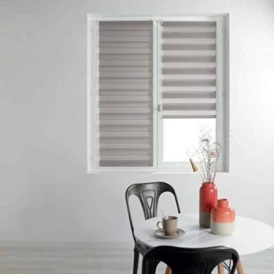 Imagen de Douceur d&#039;Intérieur Estor Enrollable de día y Noche, Color Gris