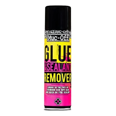 Imagen de Muc Off Glue &amp; Sealant Remover Limpiador de Pegamento y Adhesivo Sellante Eficaz que Elimina el del Fondo Llanta los Residuos Sellador Ruedas