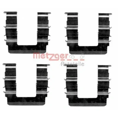 Imagen de METZGER 109 1615 Kit de accesorios, pastillas frenos