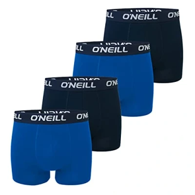 Imagen de O’Neill Basic Calzoncillos tipo bóxer deportivos para hombre, cualquier ocasión (juego de 2 unidades) Cobalt Marine (4749). S