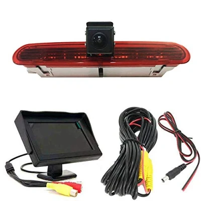 Imagen de 〔Kit de Cámara visión trasera〕4.5&#039;&#039; TFT LCD Monitor pantalla + HD reversa luz freno impermeable para Fiat Doblo 263 van (2010 Presente)/Opel Combo (2011 2018)