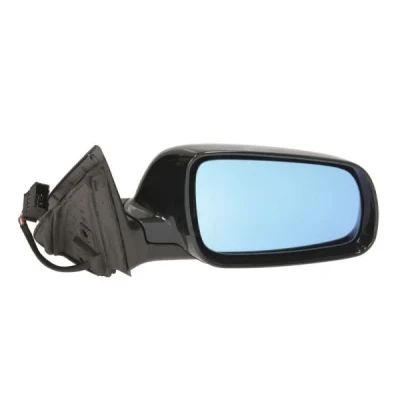 Imagen de espejo retrovisor Blic 5402 04 1121792P derecha imprimado eléctrico completo, térmico, convexo AUDI: A6 C5 Sedán
