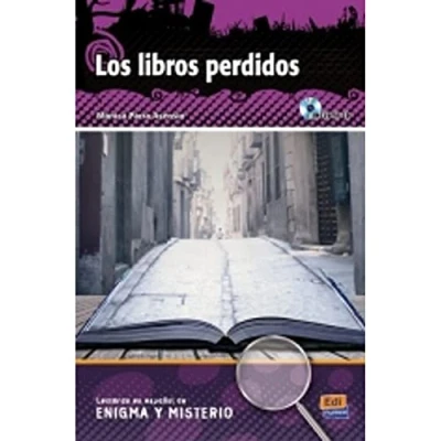 Imagen de Los libros perdidos (Libro + CD): poziom A1 B1: 0000 (Lecturas de Español Eenigma y misterio)