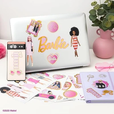 Imagen de Paladone calcomanías Barbie Gadget Decora con divertidos accesorios de 22