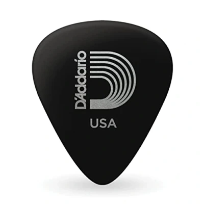Imagen de D&#039;Addario Planet Waves Classic Celluloid Black Picks Light Gauge Pack of 25