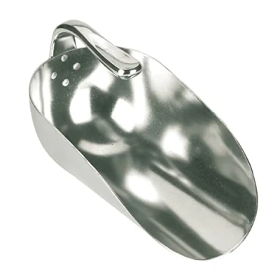 Imagen de Cucharón aluminio asa de superior, 2000 g, MS Schippers, Silver Adecuado para Ovejas Cabras Ganadería