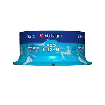Imagen de 1x25 Verbatim Data Life Plus Cd r 80, 52x Speed, Cake Box