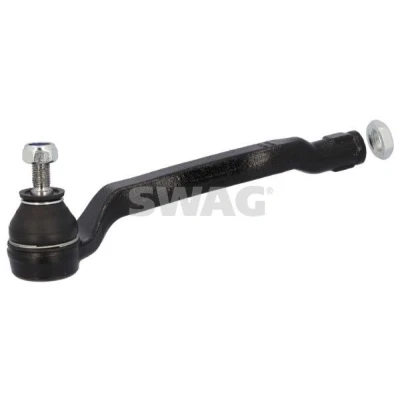 Imagen de SWAG 60 93 6095 Rótula de dirección Eje delantero, izquierda con contratuerca RENAULT: Kangoo II / Grand Kangoo, I Express, Express