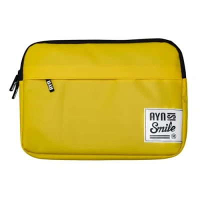 Imagen de Funda Impermeable Smile Akira Amarillo Para Portátil 13/14&#039;&#039;