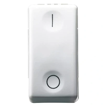 Imagen de Gewiss 80003S Interruptor Gw20503 Sistema Bipolar, 16 A, Blanco