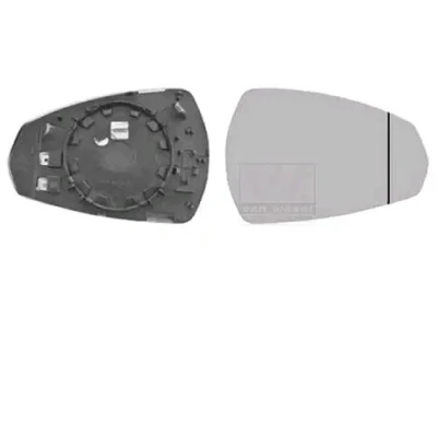 Imagen de VAN WEZEL 0335838 Cristal de Espejo derecha AUDI: A3 Sportback, Hatchback, Berlina