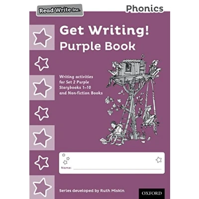 Imagen de Read Write Inc Phonics Set 2 Purple Get Writing! Books Pack Of 10