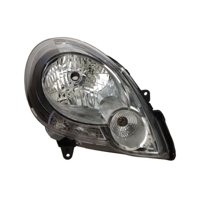 Imagen de TYC 20 1399 05 2 Faros derecha H4, P21/5W cromo con luz diurna para circulación por la electromotor RENAULT: Kangoo II / Grand