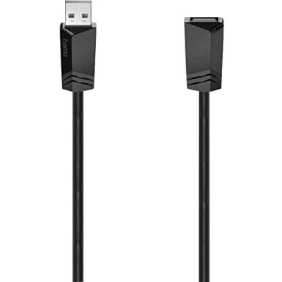 Imagen de Alargador USB Hama 00200620, 2.0, 480 MBit/s, 3 m, Negro