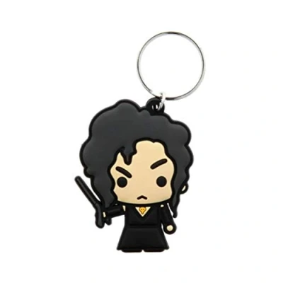 Imagen de Pyramid International Harry Potter Rubber Keychain Bellatrix Lestrange Chibi, Multicolor, 4.5 x 6 cm