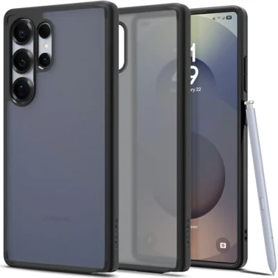 Imagen de Spigen Ultra Hybrid TPU Back Cover Negro Samsung Galaxy S25