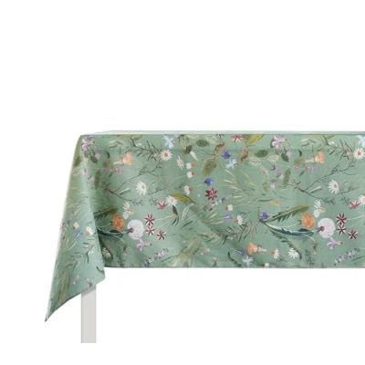 Imagen de GUZZINI Mantel Mesa Rectangular de Algodón y Lino Suave Certificado OekoTex 140x320 10 12 Asientos, Toalla Comedor Interior/Exterior, Accesorios Cocina Manteles Duradero Lavable 40