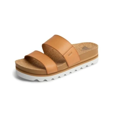 Imagen de Reef Cushion Vista HI Sandalias planas, Mujer, Talla: 36, Natural Piel de imitación alta calidad