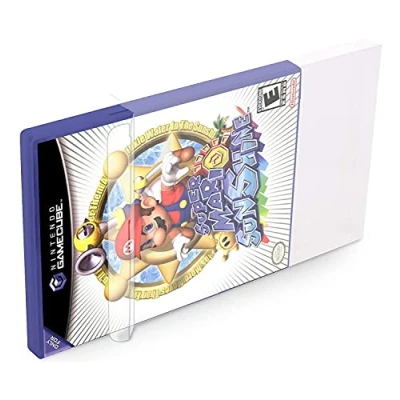 Imagen de 10 X Estuche Protector de Plastico para Caja Juegos Compatible con Consolas Nintendo Gamecube, Wii, Wii U, Sony Playstation 2, Microsoft Xbox, Xbox 360