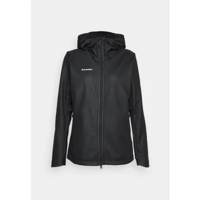 Imagen de Mammut Ultimate Hooded Jacket Women Chaqueta softshell, Mujer, Talla: Large, Black