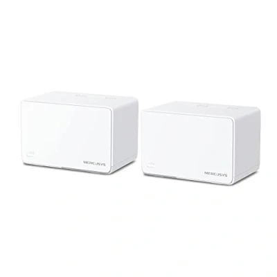 Imagen de Sistema WiFi Mesh Mercusys Halo H80X, 3000 Mbps, MU MIMO, 6, Hasta 460m², 150 Dispositivos, Blanco