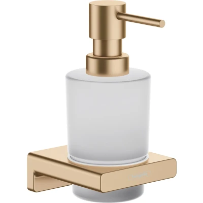 Imagen de hansgrohe AddStoris Dosificador de jabón líquido, bronce cepillado, 41745140